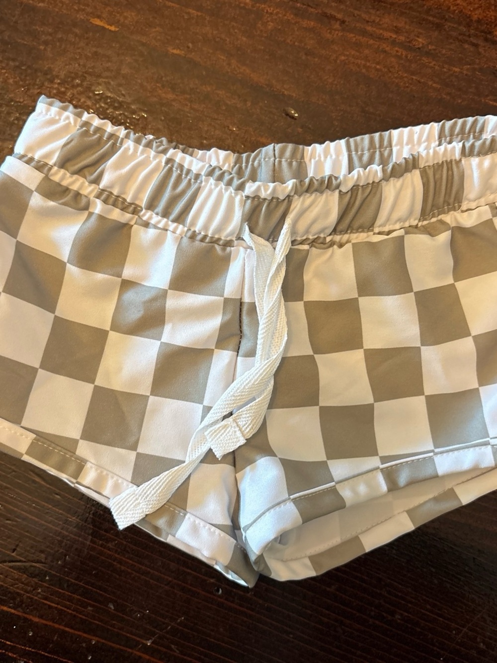 Kids Checkerboard shorties